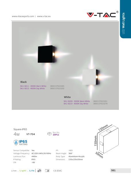 Catalogo V-TAC 2018 Q3