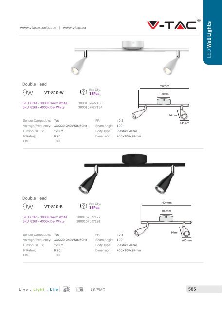 Catalogo V-TAC 2018 Q3