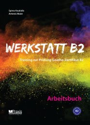 Werkstatt B2: Arbeitsbuch