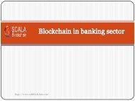 blockchain in banking sector