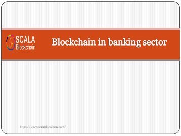 blockchain in banking sector