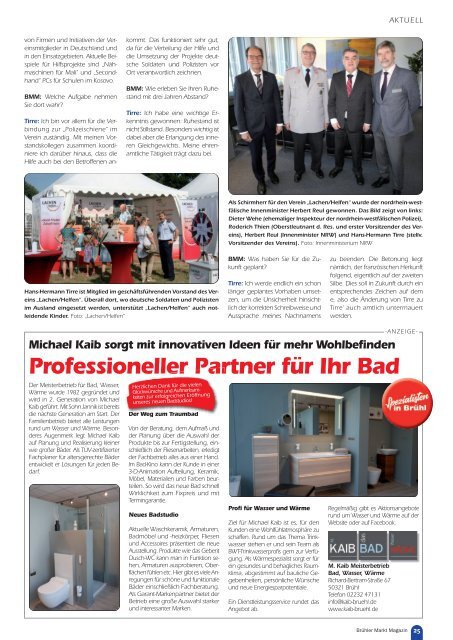 Brühler Markt Magazin Oktober 2018