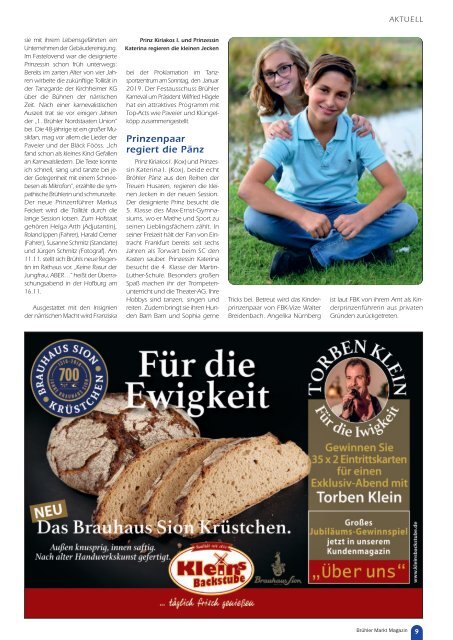 Brühler Markt Magazin Oktober 2018