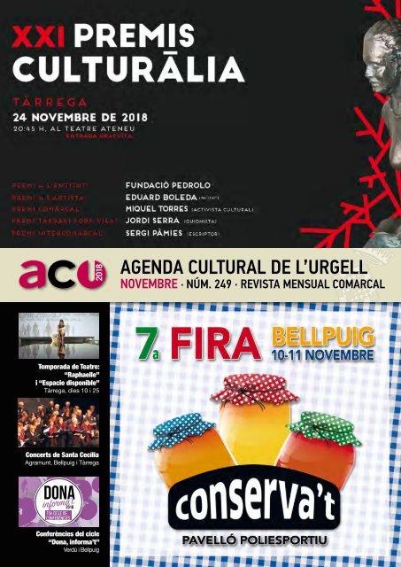 Agenda novembre 18