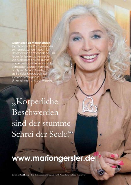 Orhideal IMAGE Magazin - November 2018