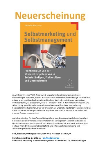 Buch_Selbstmarketing-Selbstmanagement_Bestellung