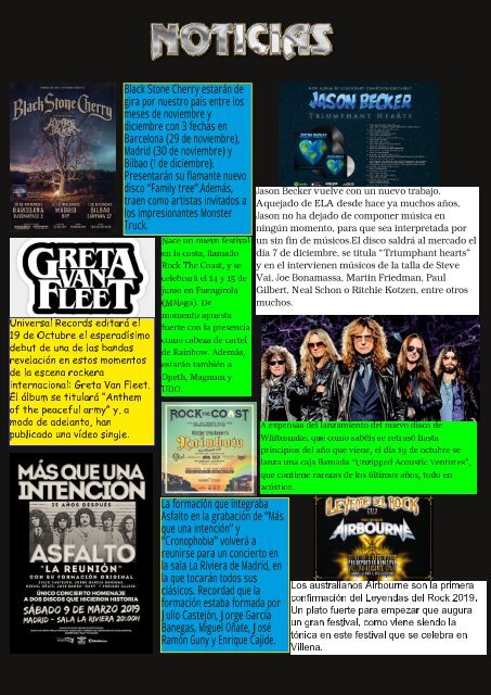 SOUNDS LIKE NEW Nº 52 (HEAVY AND HARD FANZINE)