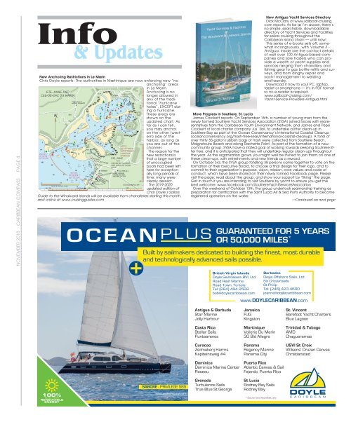 Caribbean Compass Yachting Magazine - November 2018