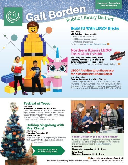 November December Newsletter 2018