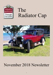 Radiator Cap November 2018