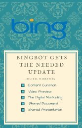 BINGBOT GETS THE NEEDED UPDATE