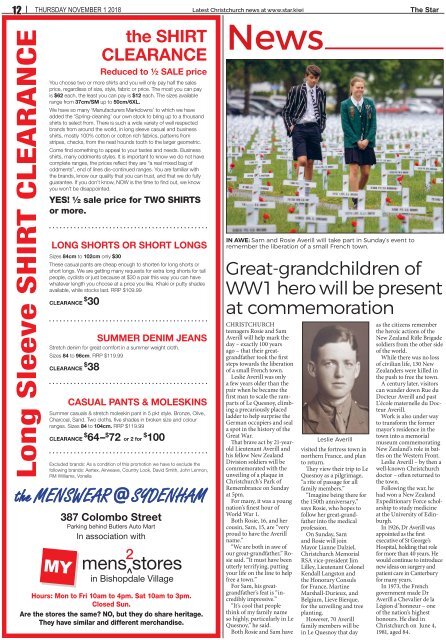 The Star: November 01, 2018