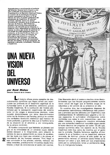 Revista EL CORREO - Abril 1973