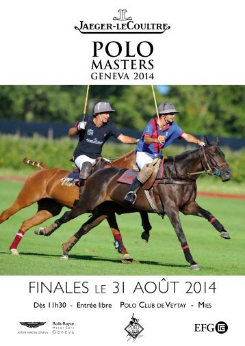 Jaeger-leCoultre Polo Masters 2014