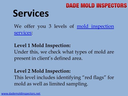 Mold Remediation Miami | Dada Mold Inspectors