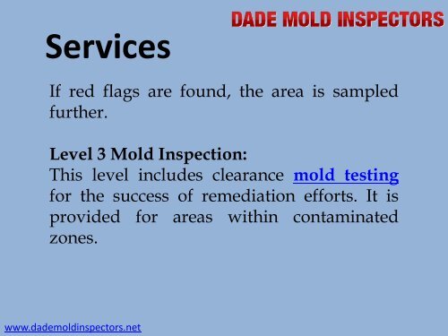 Mold Remediation Miami | Dada Mold Inspectors