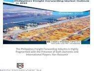 Seaport operations in Philippines, Road Transportation in Philippines, Road Transport Market in Philippines : Ken Research