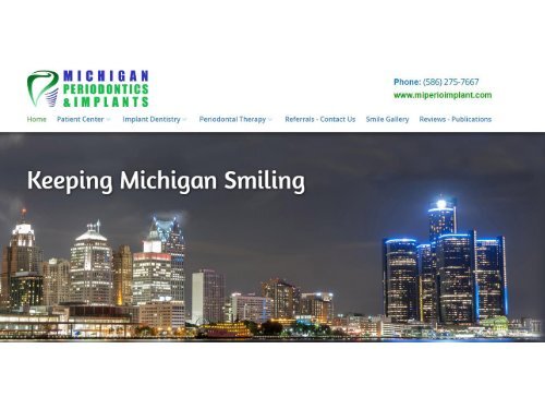 Periodontist in Troy MI | Sterling Heights Dental Implants - Michigan Periodontics & Implants