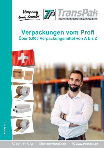 TransPak Verpackungsmittelkatalog Schweiz