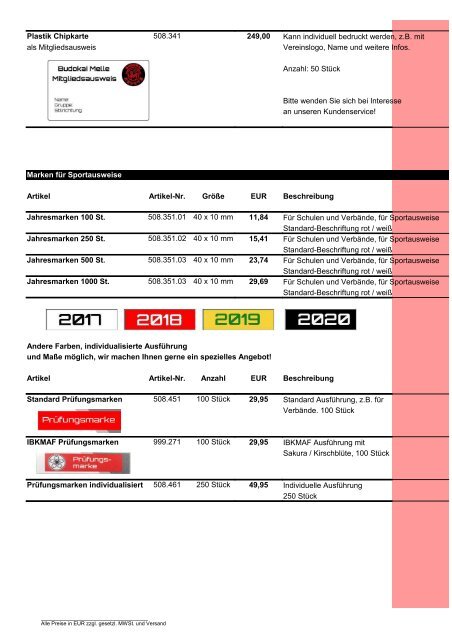 Katalog Endkunden 2018