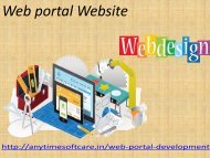 Digital Strategy And New Trends Design| Web Portal Website Designer