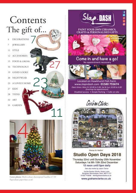 Wealden Times | WT201 | November 2018 | Gift supplement inside