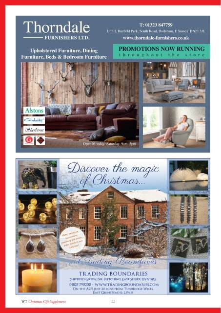 Wealden Times | WT201 | November 2018 | Gift supplement inside