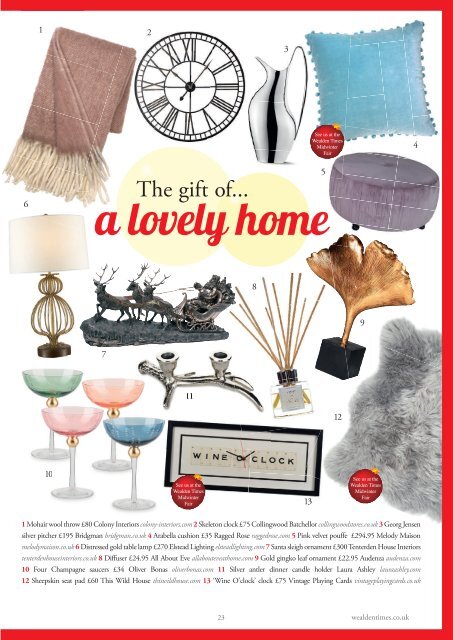 Wealden Times | WT201 | November 2018 | Gift supplement inside