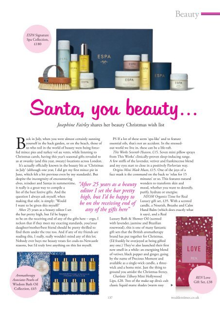 Wealden Times | WT201 | November 2018 | Gift supplement inside