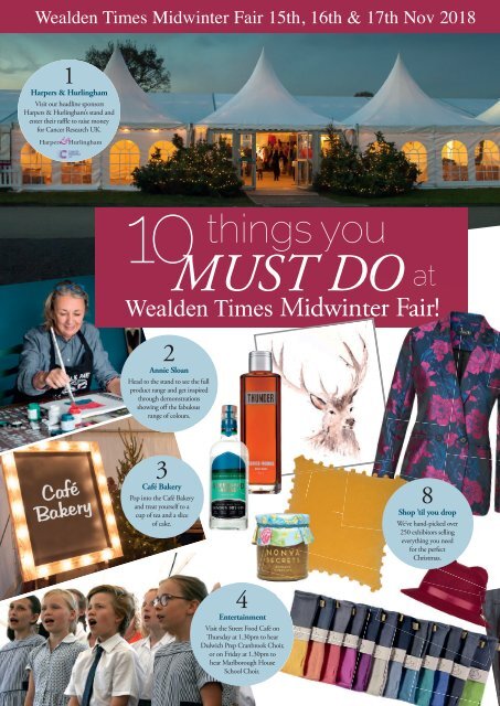 Wealden Times | WT201 | November 2018 | Gift supplement inside