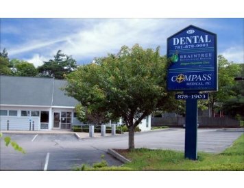 Abington Dental Associates located in the same building as Compass Medical  just down the street from Trucchi&#039;s Supermarkets Abington