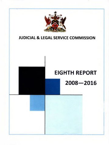 Judicial and Legal Service Commision Annual Reports 2008 - 2016