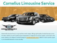 Cornelius Limousine Service