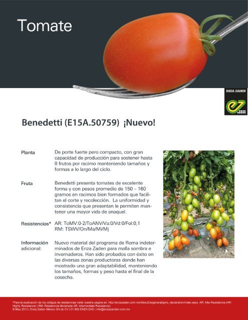 Tomate Benedetti