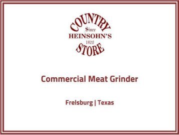 Shop Commercial meat grinder | Low Cost Price