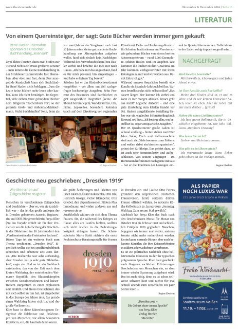 TheaterCourier November/Dezember 2018