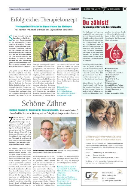 257. Ausgabe, ET 03.11.2018