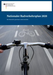 Nationaler Radverkehrsplan 2020