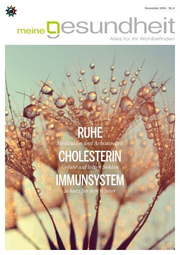 meine gesundheit November 2018