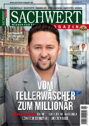 Sachwert Magazin ePaper, Ausgabe 72/Oktober 2018