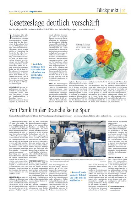 RegioBusiness - November 2018