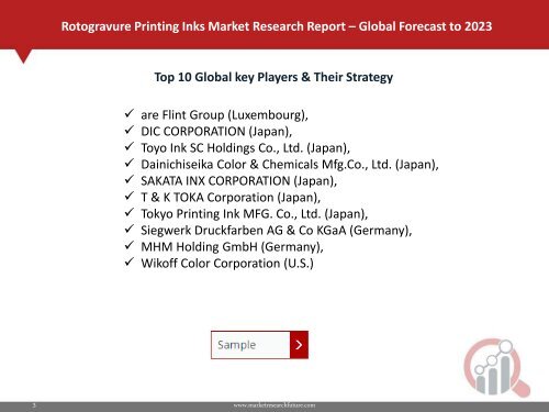 Rotogravure Printing Inks Market PDF