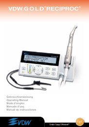 Gebrauchsanweisung Operating Manual Mode d'emploi ... - Dentsply