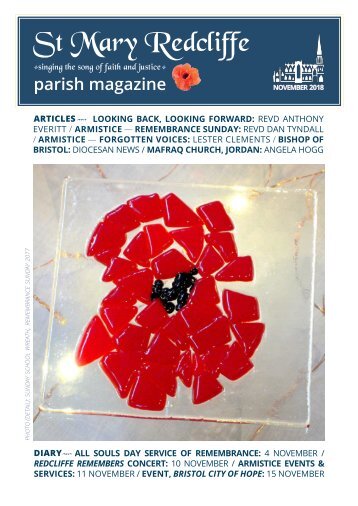 St Mary Redcliffe Church Parish Magazine - November 2018