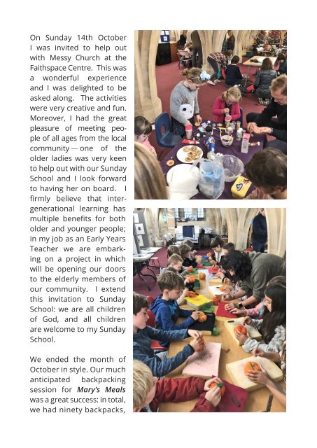 St Mary Redcliffe Church Parish Magazine - November 2018