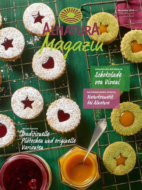 Alnatura Magazin November 2018