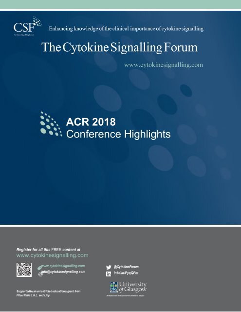 ACR 2018 Congress Review