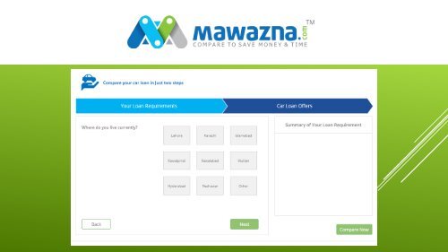 JS Bank Car Loan Calculator