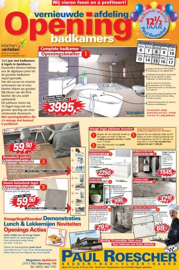 Paul Roescher Badkamers Apeldoorn