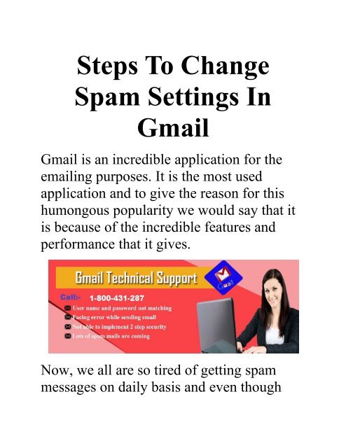 Steps To Change Spam Settings In Gmail outlook-3